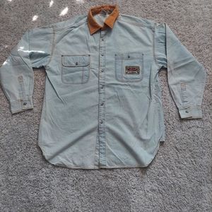 Loony Tunes Long Sleeve Button Up Shirt